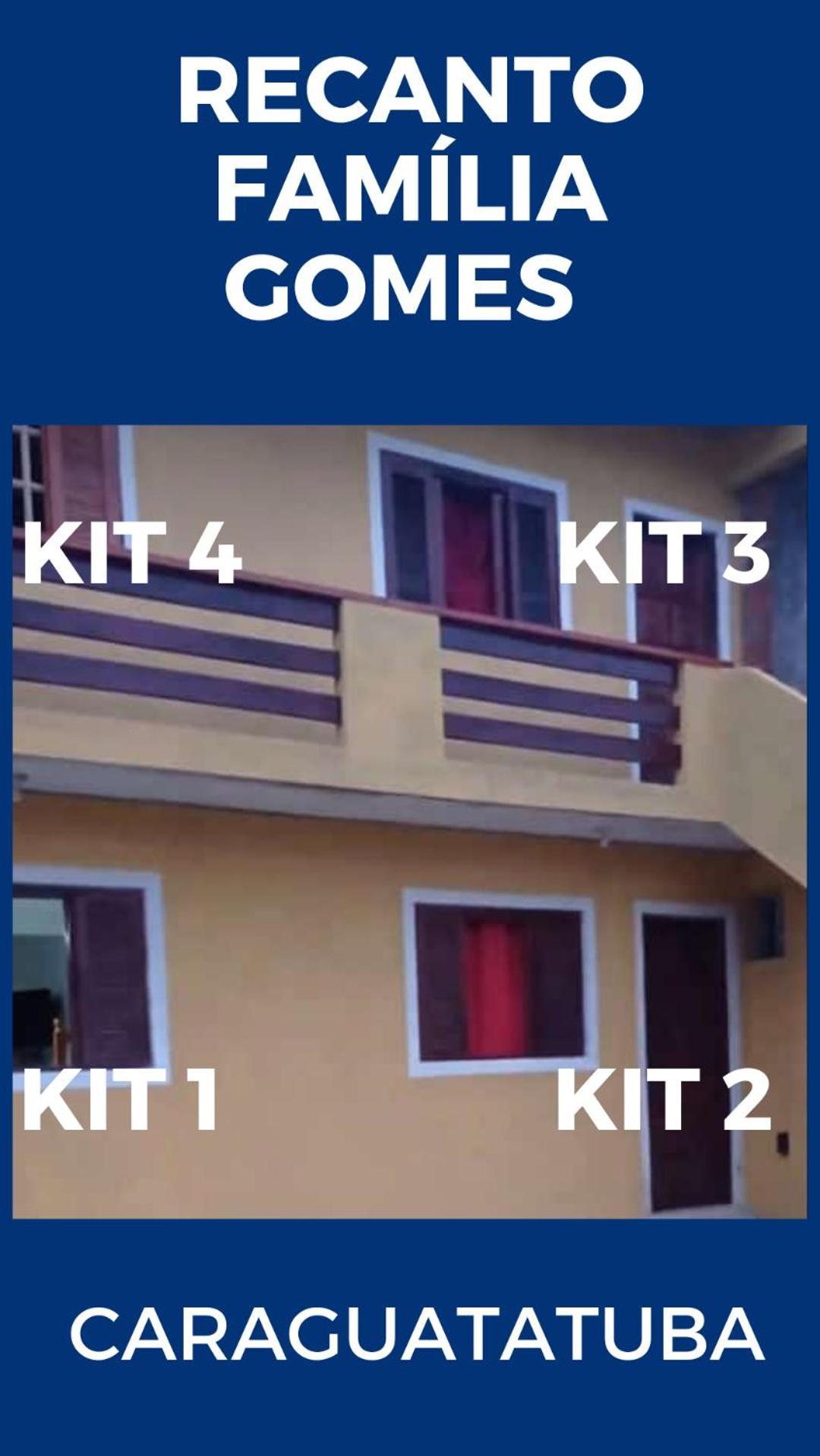 Kitnetes "Recanto Familia Gomes" Caraguatatuba Eksteriør billede